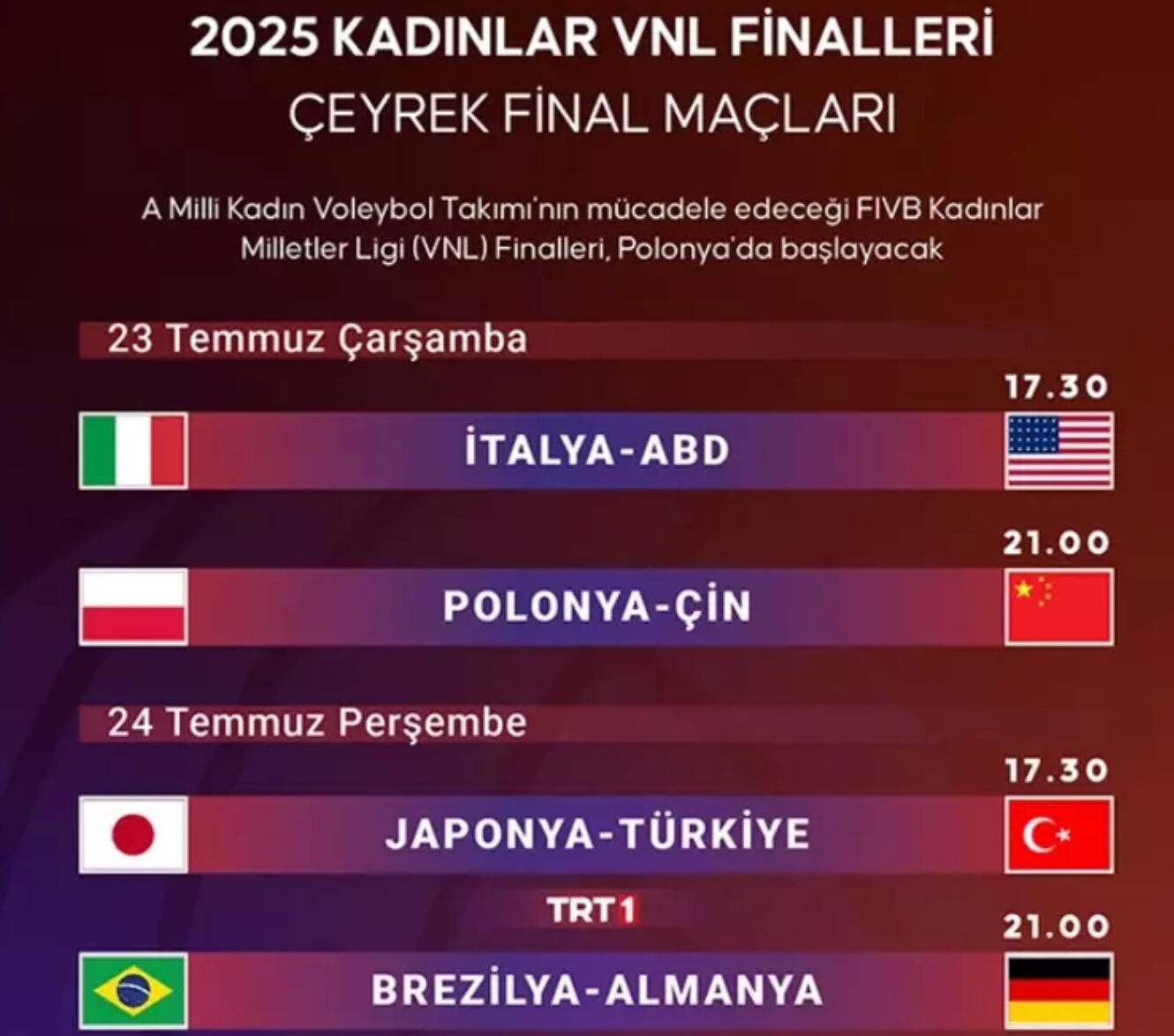 Türkiye – Japonya Voleybol maçı ne zaman, saat kaçta, hangi kanalda? - 3. Resim