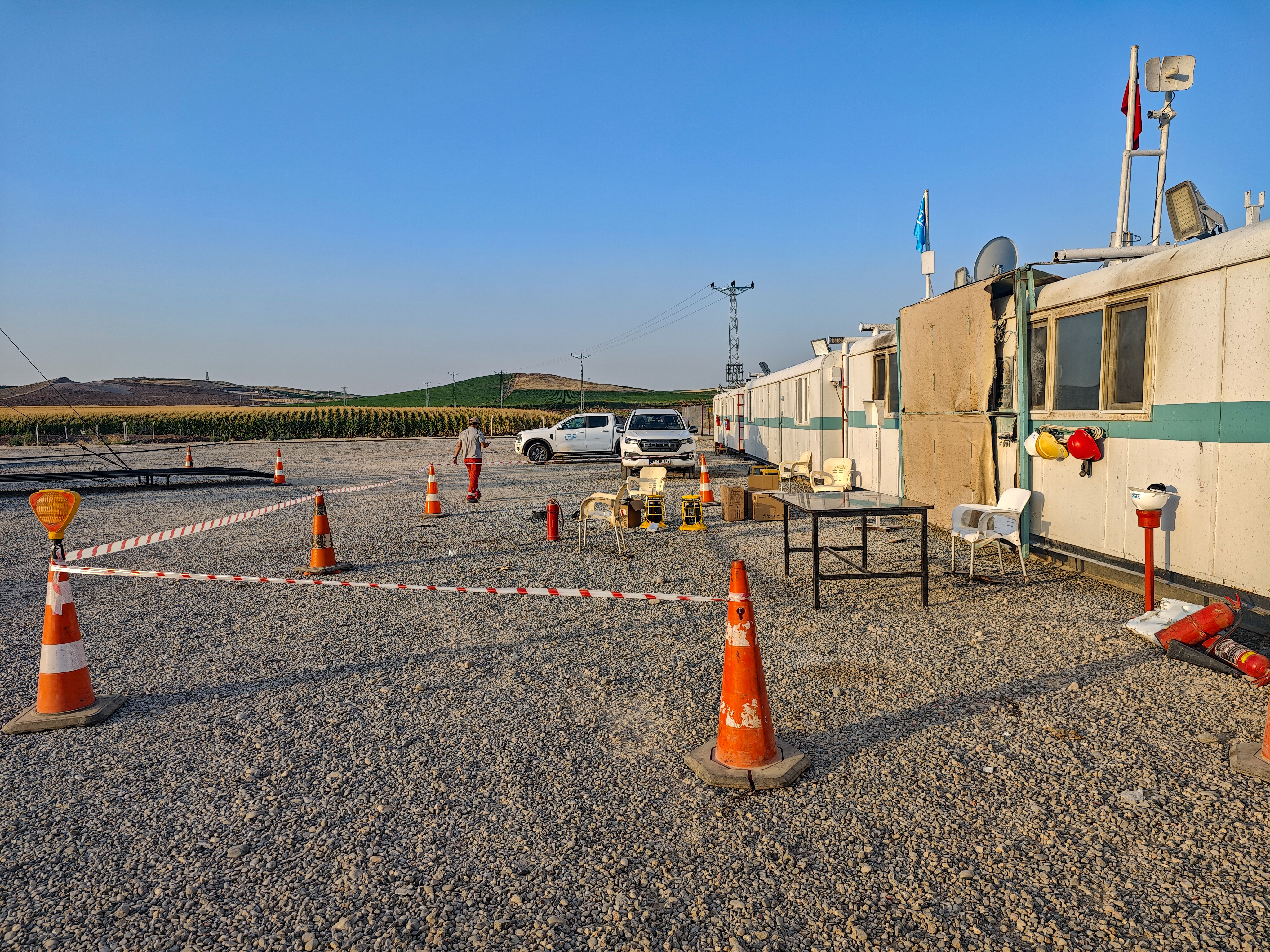 Diyarbakır'da petrol sondaj kuyusunda yangın! Çok sayıda yaralı var Diyarbakır'da petrol sondaj kuyusunda yangın! Çok sayıda yaralı var - 1. Resim