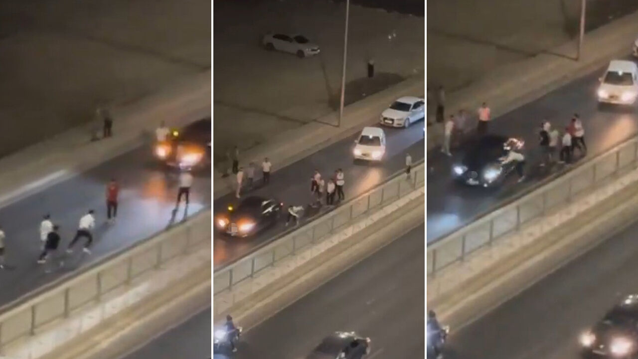 Hamile kadının olduğu aracı durdurup saldırmışlardı! Trafik magandalarının yeni görüntüleri ortaya çıktı Hamile kadının olduğu aracı durdurup saldırmışlardı! Trafikte magandalarının yeni görüntüleri ortaya çıktı - 1. Resim