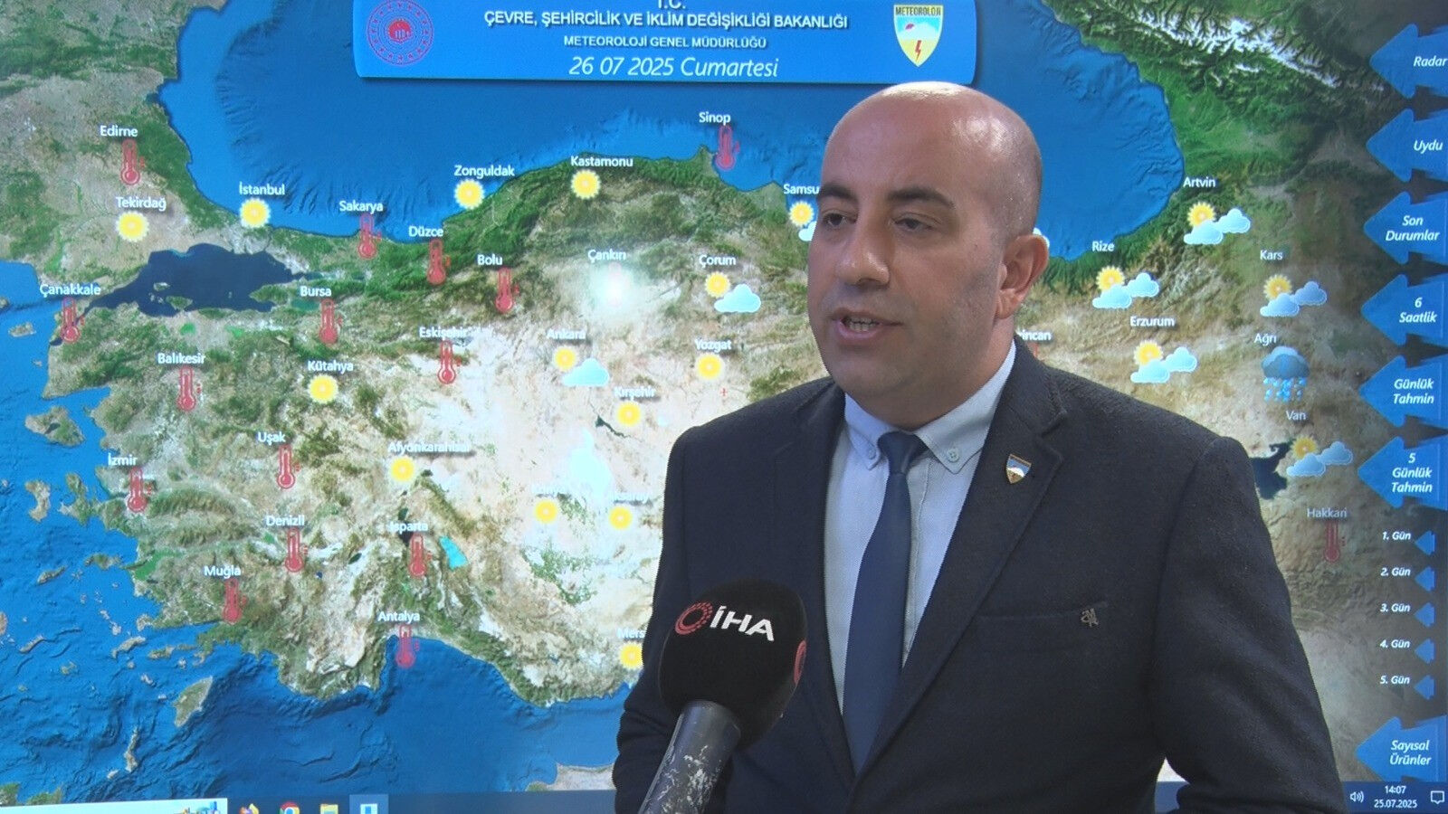 Hem sıcaktan kavrulacağız hem de ıslanacağız! Meteoroloji ve Valilik tarih vererek uyardı - 7. Resim