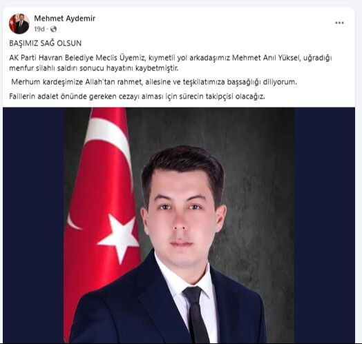 Mehmet Anıl Yüksel kimdir, neden öldürüldü? Mehmet Anıl Yüksel kimdir, neden öldürüldü? - 1. Resim