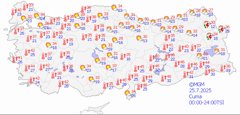 Önce kavuran sıcak, ardından sağanak! Meteoroloji'den İstanbul dahil gün gün uyarı Önce kavuran sıcak, ardından sağanak! Meteoroloji'den İstanbul dahil gün gün uyarı - 1. Resim