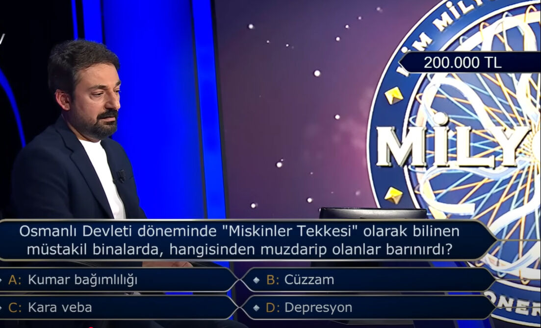 Ünlü röportajla tanınan sunucu Milyoner’e katıldı: Elendiği soru olay oldu Ünlü röportajla tanınan sunucu Milyoner’e katıldı: Elendiği soru olay oldu - 2. Resim