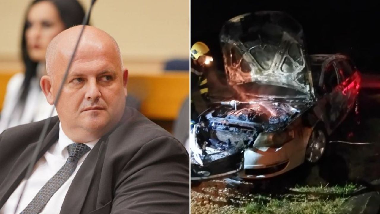 Bosna Hersek&#039;in Sırp entitesindeki muhalefet milletvekilinin aracı kundaklandı