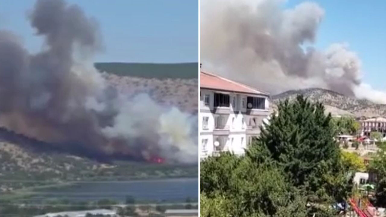Eymir gölü yangın söndü mü? Ankara yangın son dakika gelişmeleri takip ediliyor Eymir gölü yangın söndü mü? Ankara yangın son dakika gelişmeleri takip ediliyor - 3. Resim
