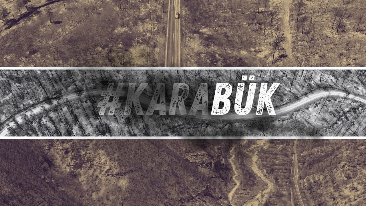 Dumanlar gökyüzünü, acı yürekleri kapladı! Karabük'teki 5 günlük orman yangını böyle görüntülendi - Gündem