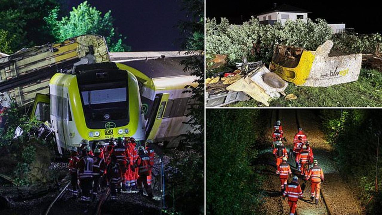 Almanya’daki tren kazasında bilanço artıyor: Çok sayıda ölü ve yaralı var Almanya’daki tren kazasında bilanço artıyor: Çok sayıda ölü ve yaralı var