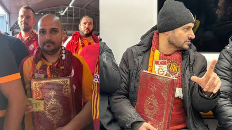 Galatasaray tribünlerinin sembolü olmuştu! Kur'an-ı Kerim okuyan taraftar hayatını kaybetti Galatasaray tribünlerinin sembolü olmuştu! Kur'an-ı Kerim okuyan taraftar hayatını kaybetti - 1. Resim