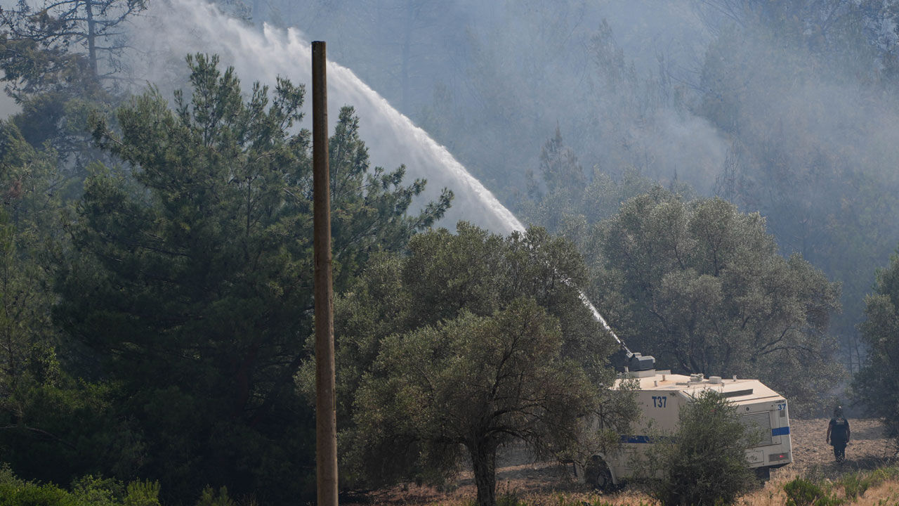 İzmir'de orman yangını! Bornova'daki alevler Buca'ya sıçradı İzmir'de orman yangını! Bornova'daki alevler Buca'ya sıçradı - 5. Resim