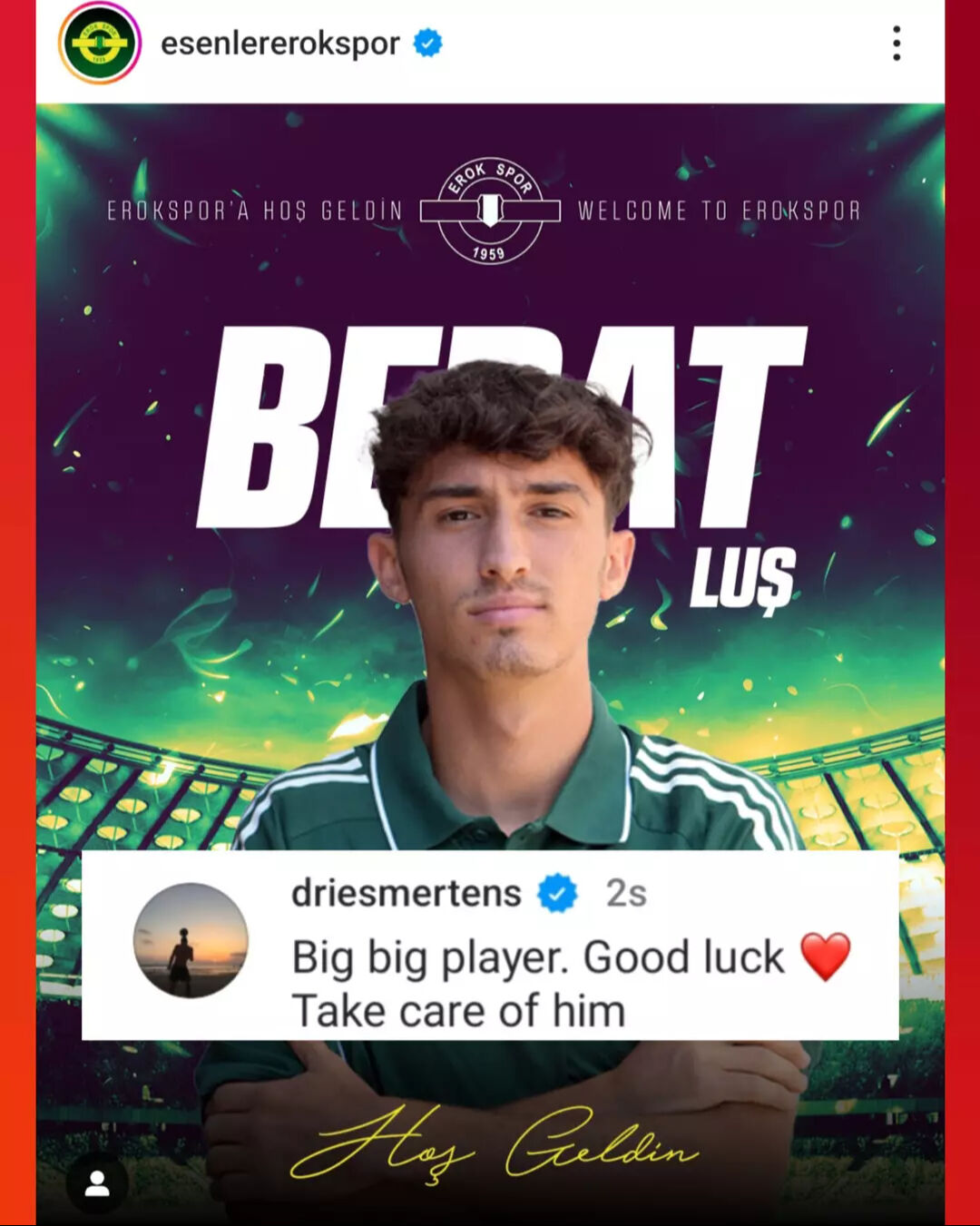 Sosyal medya bunu konuşuyor! Galatasaray'dan ayrılan Mertens'ten 1 Lig ekibine çarpıcı yorum Sosyal medya bunu konuşuyor! Galatasaray'dan ayrılan Mertens'ten 1 Lig ekibine çarpıcı yorum - 1. Resim