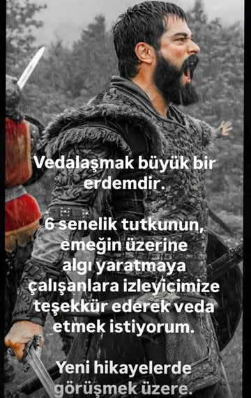 Burak Özçivit’in ardından bir veda daha! Ünlü oyuncu da Kuruluş Osman’dan ayrıldı - 1. Resim