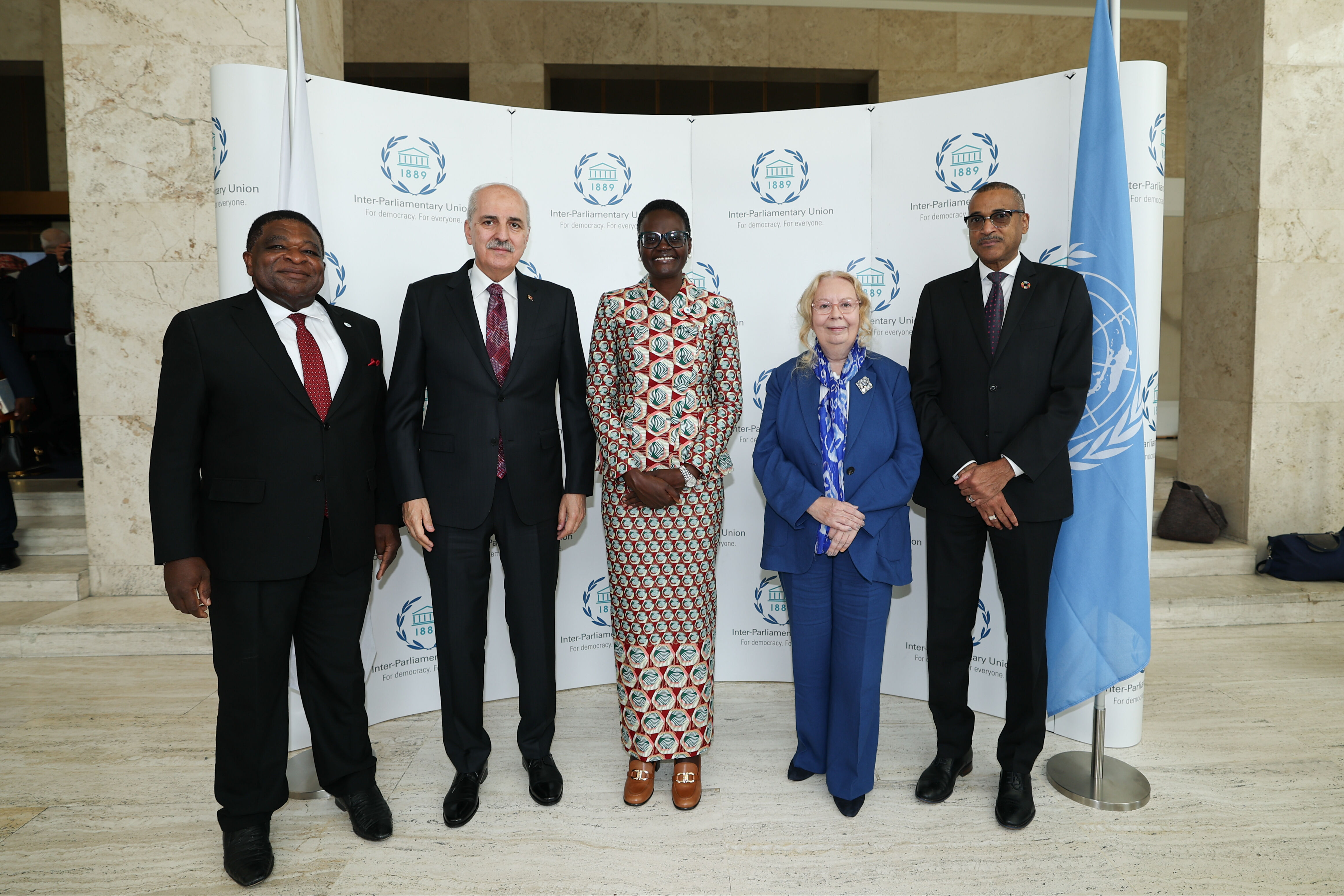 TBMM Başkanı Numan Kurtulmuş dünya parlamento liderlerine seslendi: "Soykırıma karşı birlikte hareket etmeliyiz" TBMM Başkanı Numan Kurtulmuş dünya parlamento liderlerine seslendi: "Soykırıma karşı birlikte hareket etmeliyiz" - 2. Resim