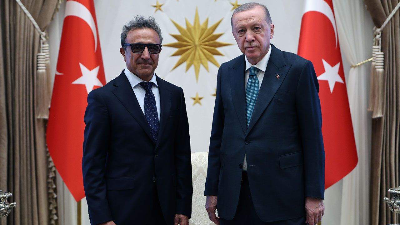 Cumhurbaşkanı Erdoğan, Chobani firmasının kurucusu ve CEO&#039;su Ulukaya&#039;yı kabul etti