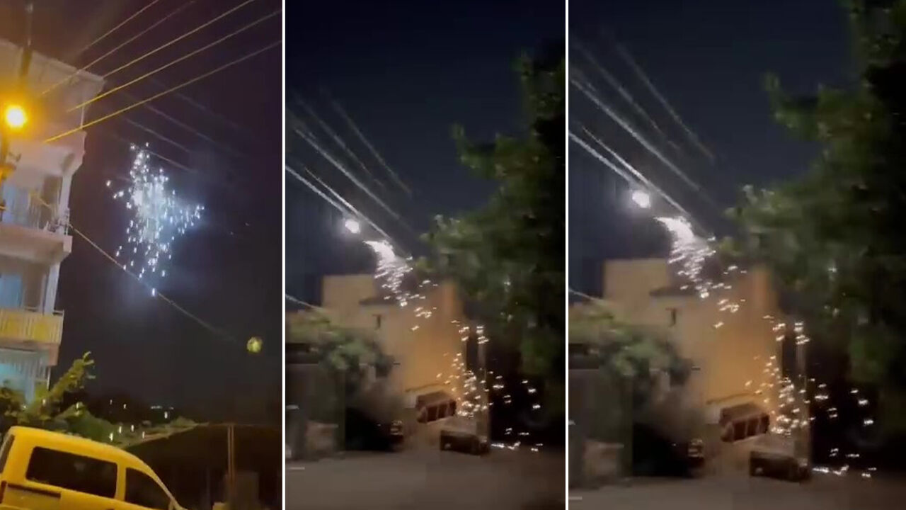 Yangınların bir sebebi bu! O anlar kameraya yansıdı, mahalle karanlığa gömüldü - 2. Resim