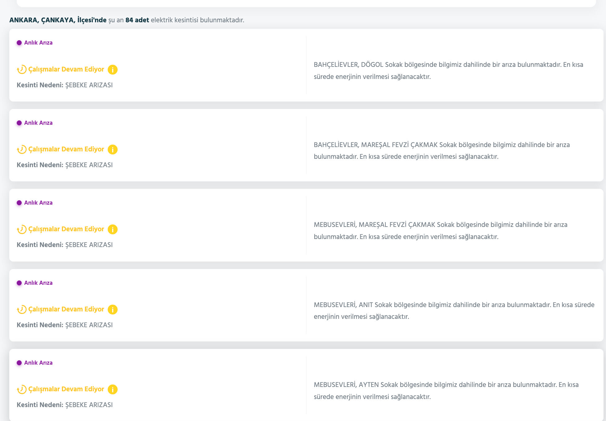 Başkent EDAŞ elektrik kesinti listesini paylaştı! 31 Temmuz Ankara'da elektrikler ne zaman gelecek? - 7. Resim