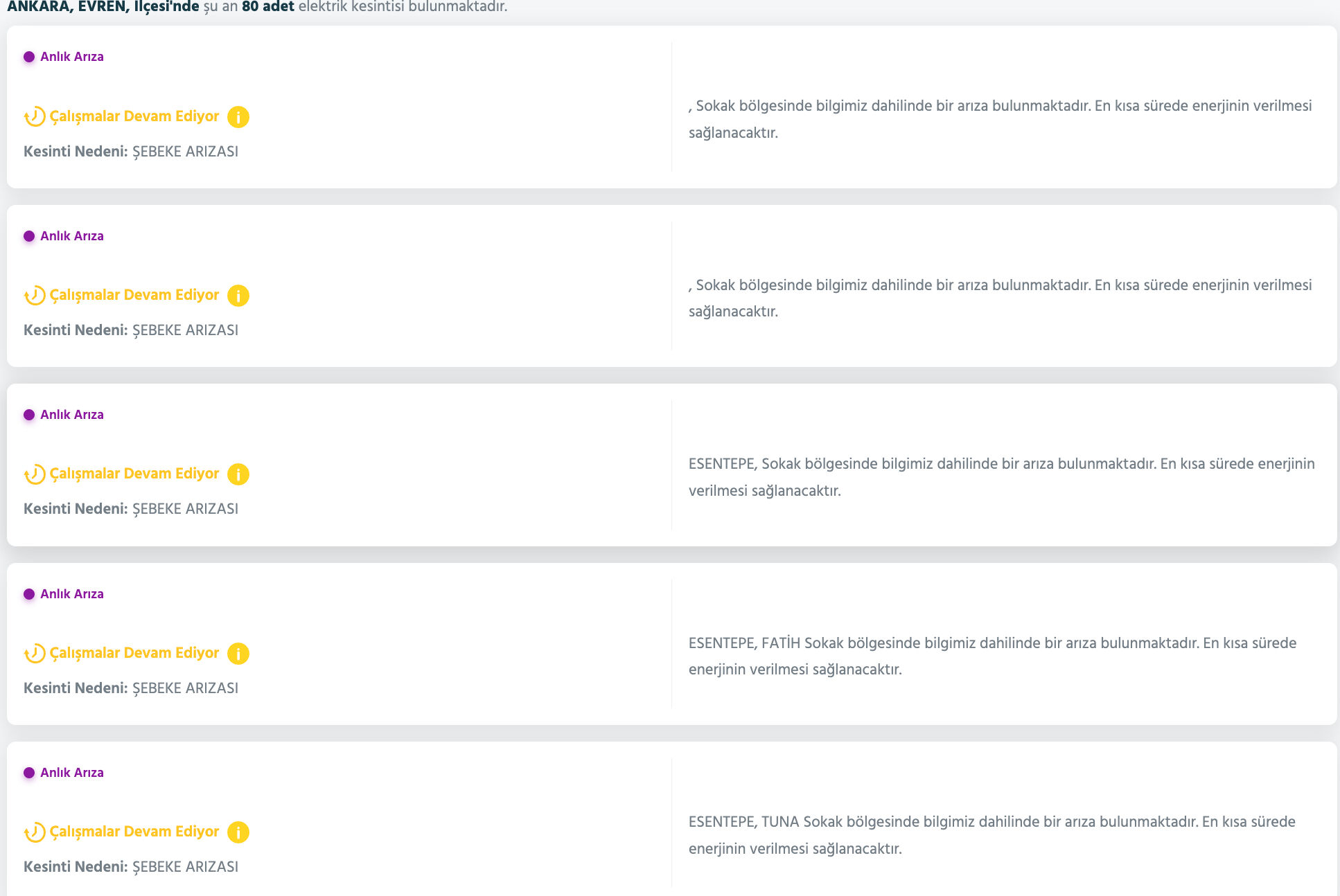 Başkent EDAŞ elektrik kesinti listesini paylaştı! 31 Temmuz Ankara'da elektrikler ne zaman gelecek? - 11. Resim