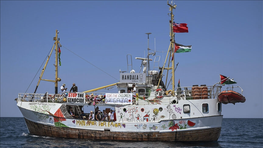 Günler sonra serbest bırakıldılar! "Hanzala" aktivistleri Gazze için yola çıkmıştı Günler sonra serbest bırakıldılar! "Hanzala" aktivistleri Gazze için yola çıkmıştı - 2. Resim