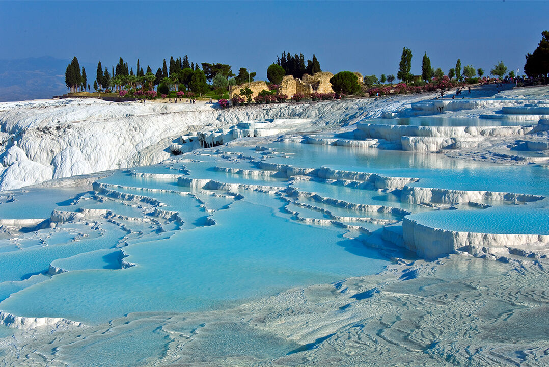 Pamukkale travertenleri kararma riski altında... Turizmciler çağrıda bulundu - 2. Resim