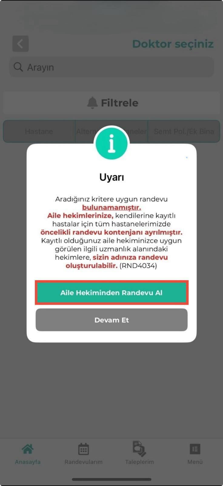 Sağlık Bakanlığı'ndan MHRS'de yeni randevu sistemi açıklaması!  Sağlık Bakanlığı'ndan MHRS'de yeni randevu sistemi açıklaması!