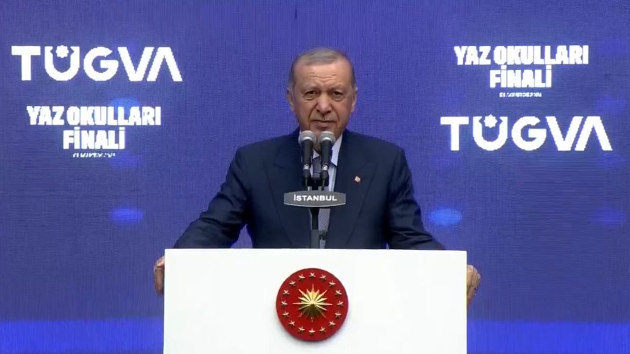 Cumhurbaşkanı Erdoğan, TÜGVA Yaz Okulları Finali'nde konuşuyor - Gündem