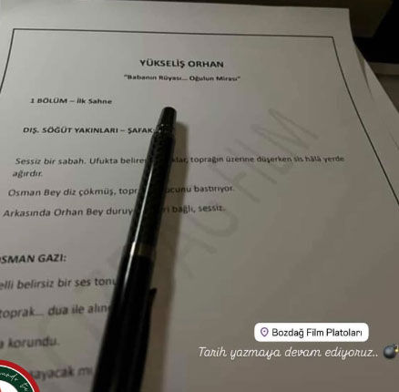 Mert Yazıcıoğlu geldi, Kuruluş Osman’ın adı değişti! Dizinin yeni adı belli oldu Mert Yazıcıoğlu geldi, Kuruluş Osman’ın adı değişti! Dizinin yeni adı belli oldu - 1. Resim