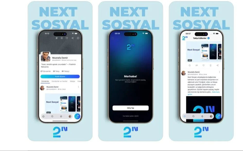 NEXT Sosyal kimin, nasıl hesap oluşturulur? Yerli uygulama NEXT Sosyal'in mobil kaynak kodları paylaşıldı - 2. Resim