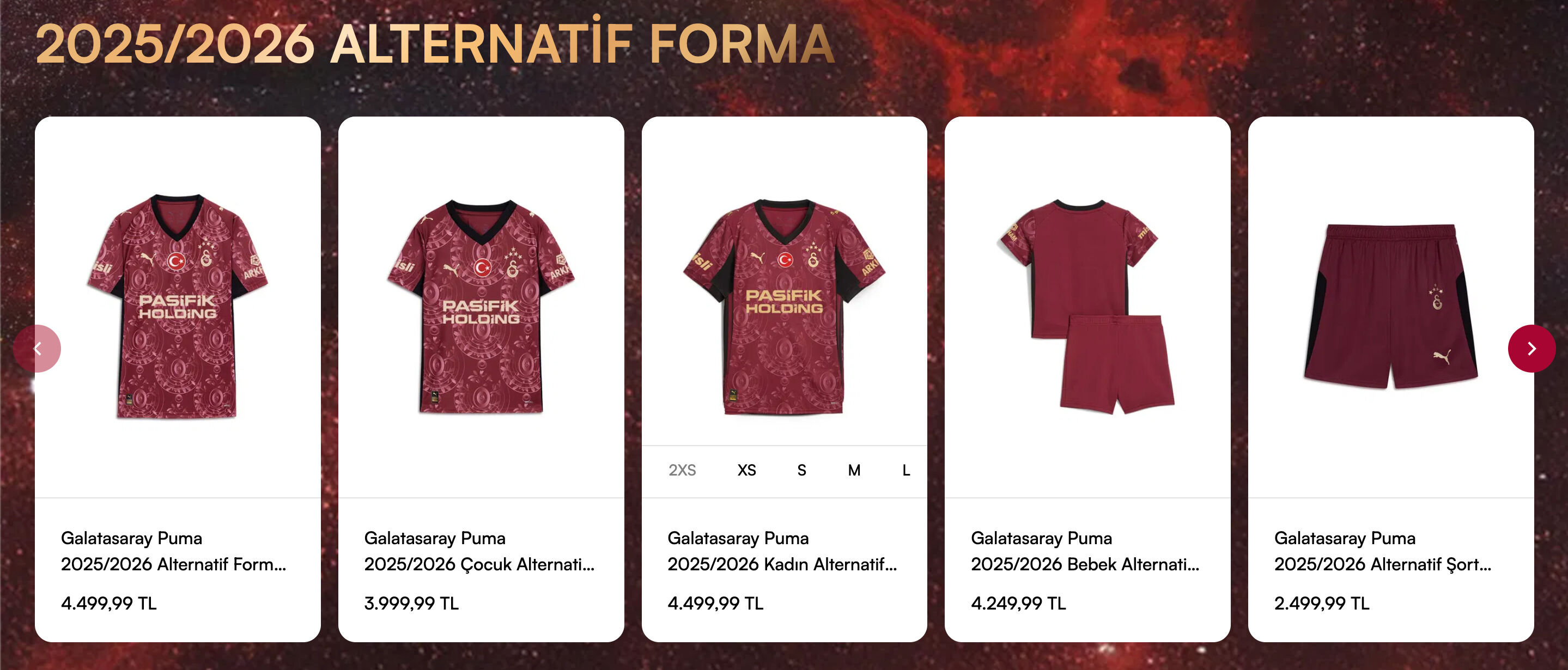 2025-2026 Galatasaray alternatif forma fiyatı ne kadar? - 3. Resim