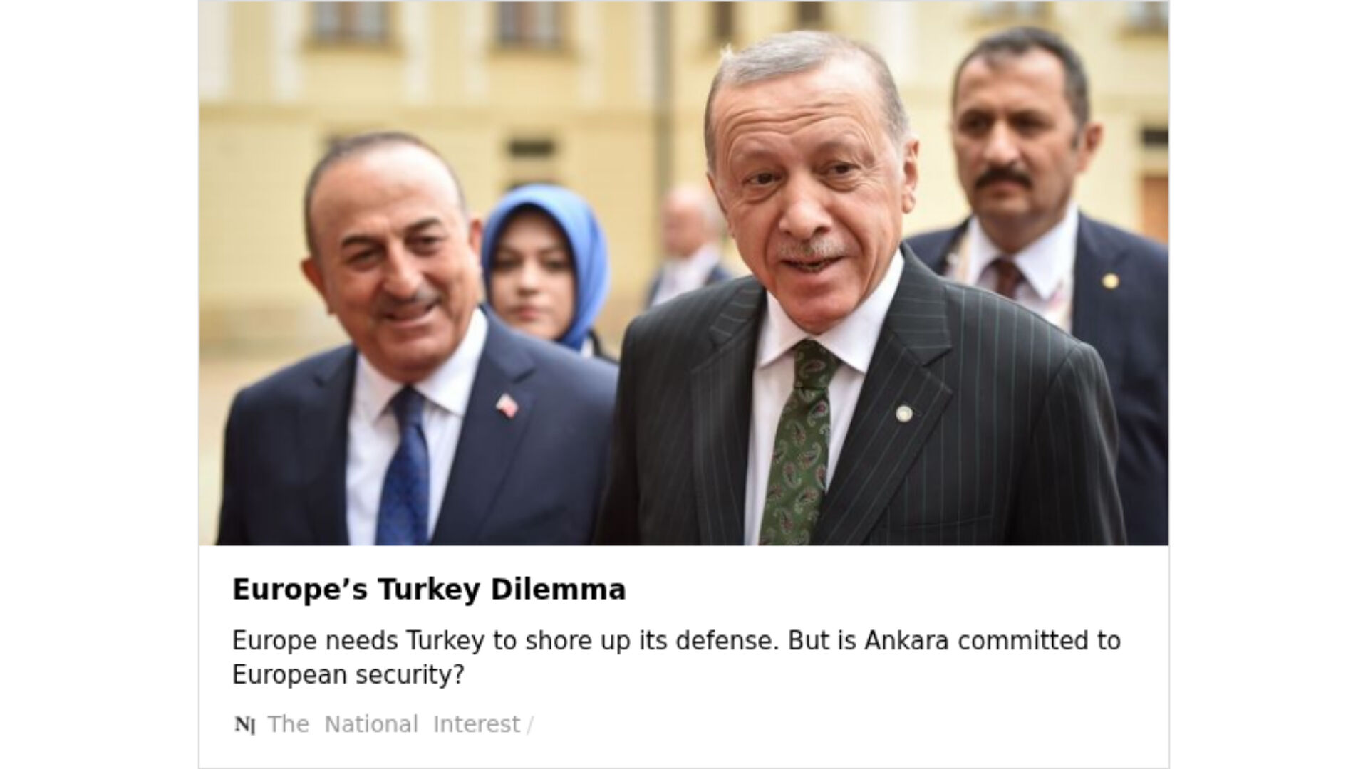 ABD medyasından çarpıcı başlık: Avrupa Türkiye'ye muhtaç! ABD medyasından çarpıcı başlık: Avrupa Türkiye'ye muhtaç! - 1. Resim