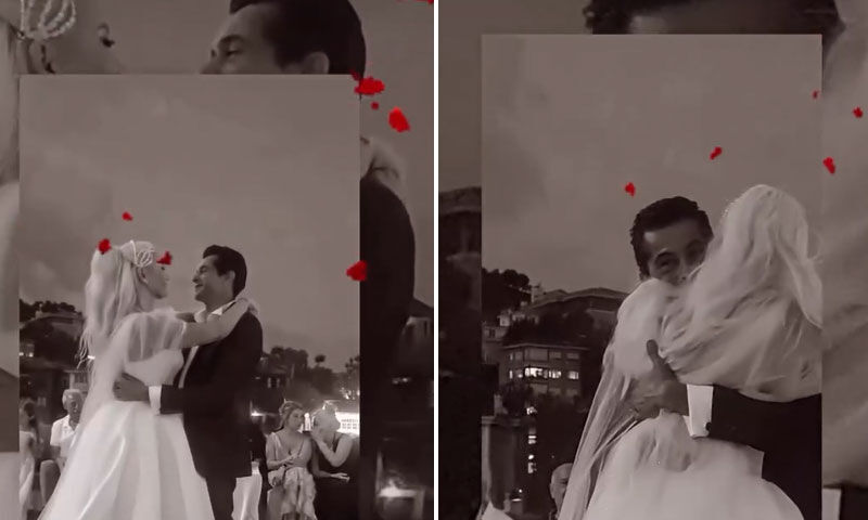 Sürpriz düğün: İsmail Hacıoğlu ile Duygu Kumarki yeniden evlendi - 2. Resim