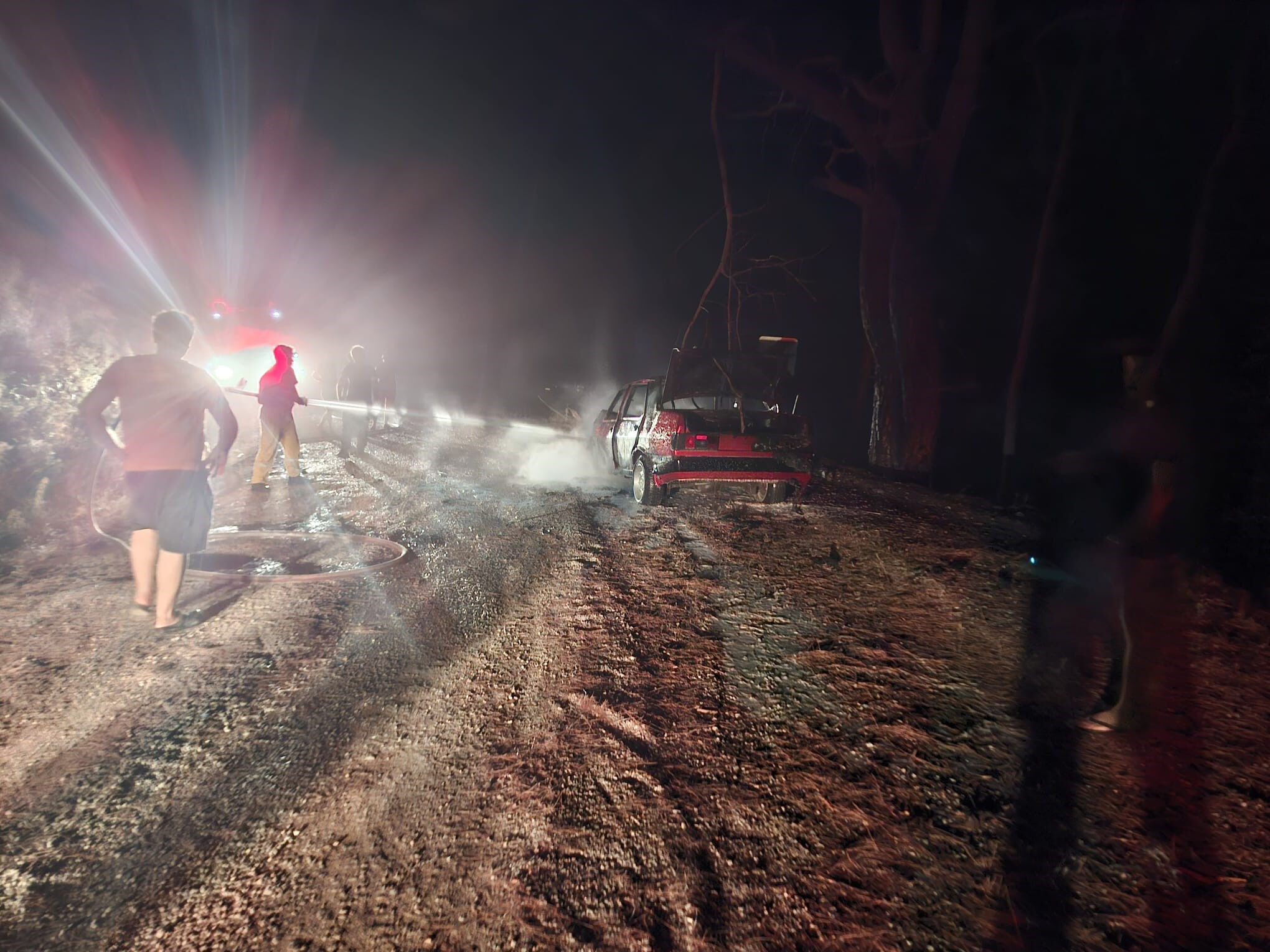 Tofaş yürüyen alev topuna döndü! Orman yangını son anda önlendi Tofaş yürüyen alev topuna döndü! Orman yangını son anda önlendi - 2. Resim