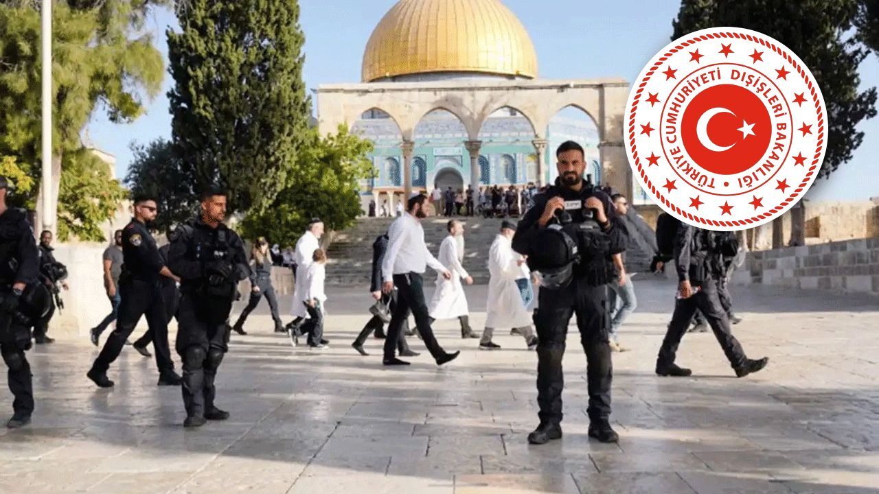 Türkiye'den Mescid-i Aksa baskınına tepki! Acil ateşkes ve iki devletli çözüm çağrısı Türkiye'den Mescid-i Aksa baskınına tepki! Acil ateşkes ve iki devletli çözüm çağrısı