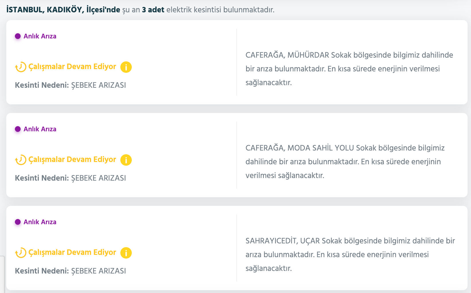 İstanbul elektrik kesintisi 4 Ağustos: Bahçelievler, Küçükçekmece, Kadıköy, Bayrampaşa’da elektrikler ne zaman gelecek? - 5. Resim