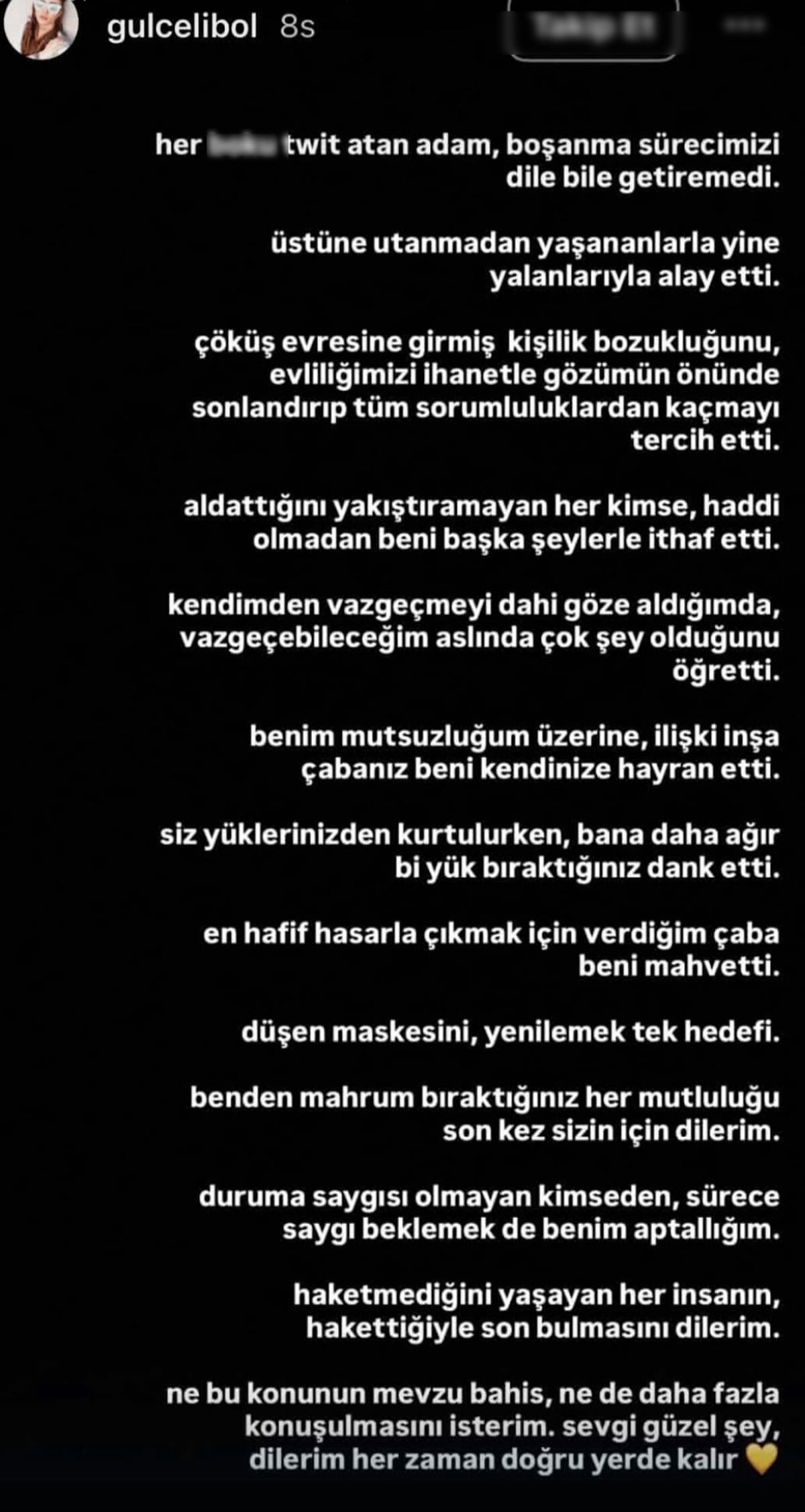 Gülce Elibol eşi Chaby Han’ın ihanetine ateş püskürdü! Boşanma açıklaması gecikmedi Gülce Elibol eşi Chaby Han’ın ihanetine ateş püskürdü! Boşanma açıklaması gecikmedi - 3. Resim