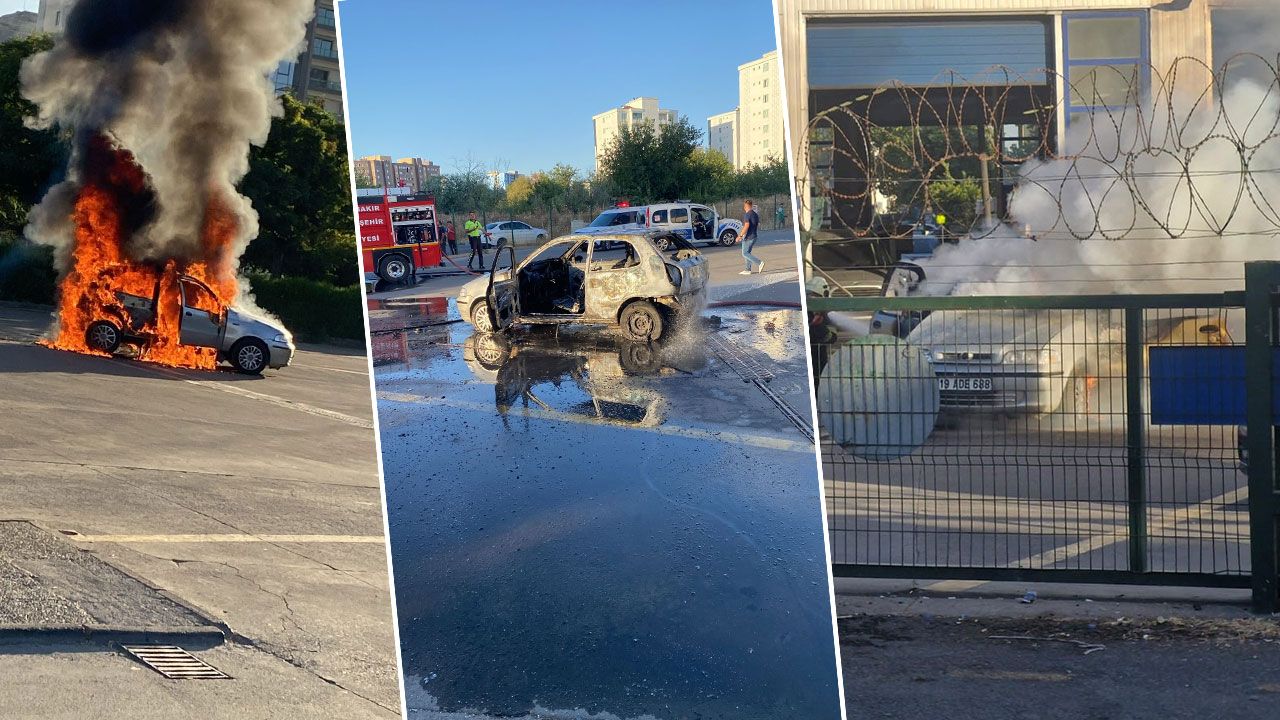 Muayeneden geçmeyen aracı sahibini çileden çıkardı! İstasyon önünde ateşe verdi Muayeneden geçmeyen aracı sahibini çileden çıkardı! İstasyon önünde ateşe verdi