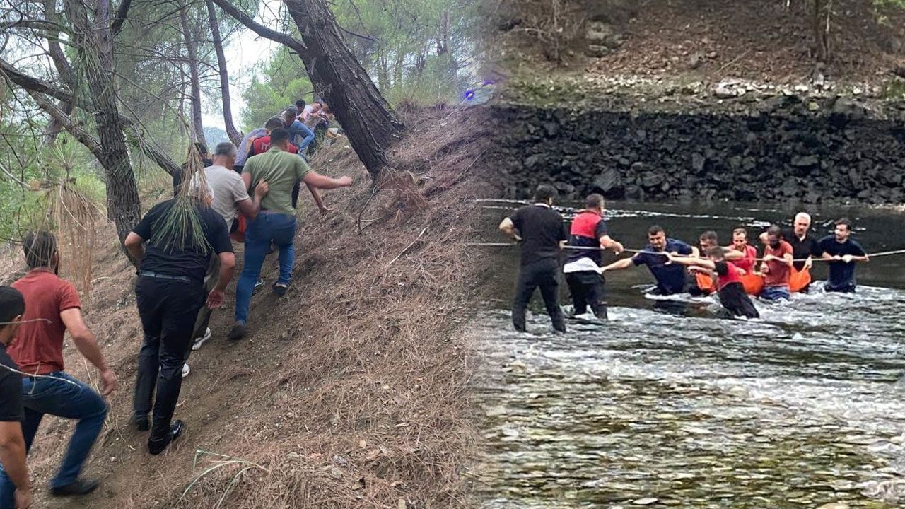 Gittiği piknik kabusa dönüştü! Sular yükseldi, 1,5 kilometre ötede yaralı bulundu