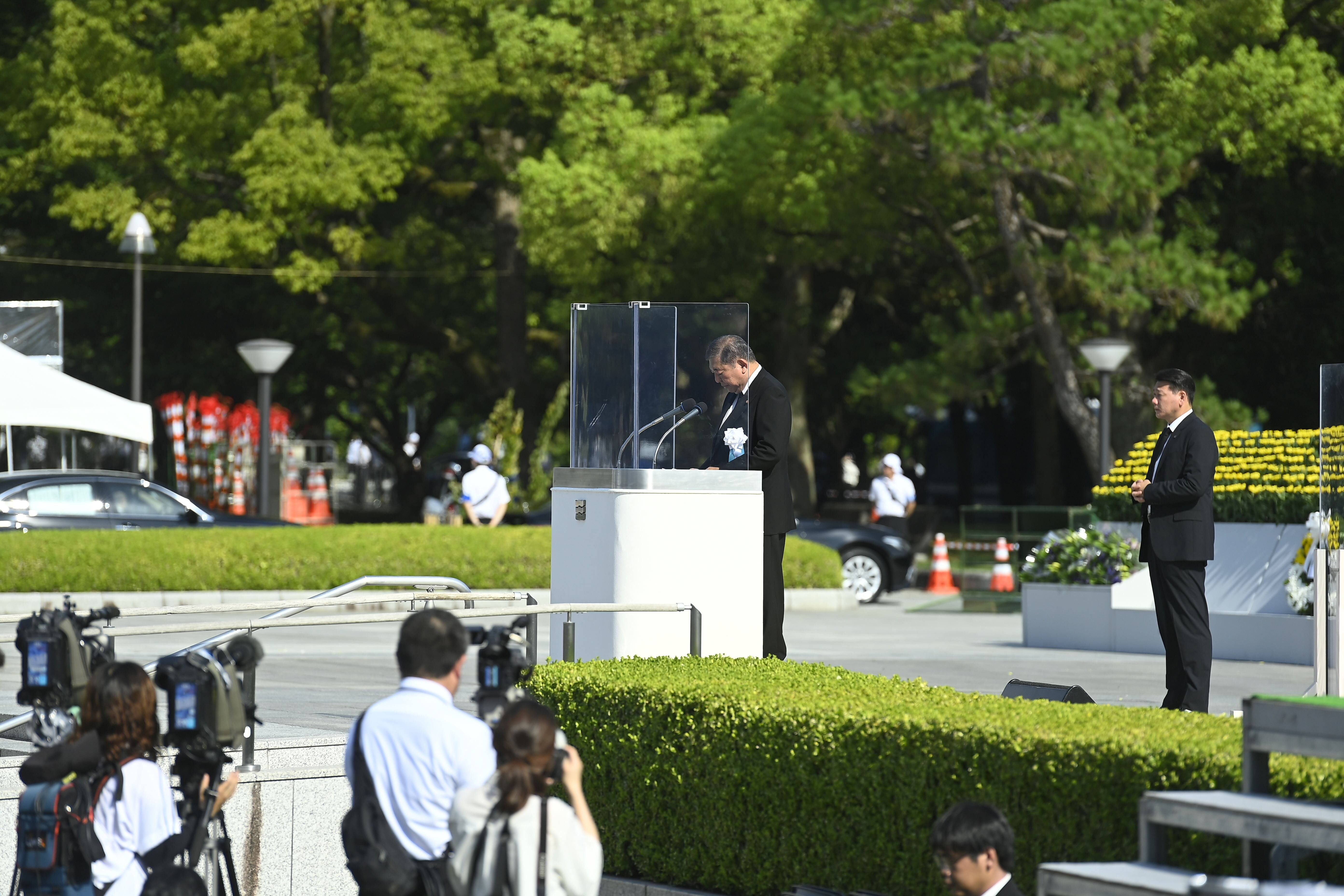 Hiroşima felaketinin 80. yıl dönümü: 160 bin kurban anıldı Hiroşima felaketinin 80. yıl dönümü: 160 bin kurban anıldı - 3. Resim