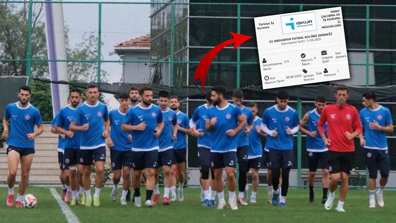 Sosyal medya bunu konuşuyor! İŞKUR ilanı ile futbolcu transferi: Kulüpten şaşırtan açıklama Sosyal medya bunu konuşuyor! İŞKUR ilanı ile futbolcu transferi: Kulüpten şaşırtan açıklama