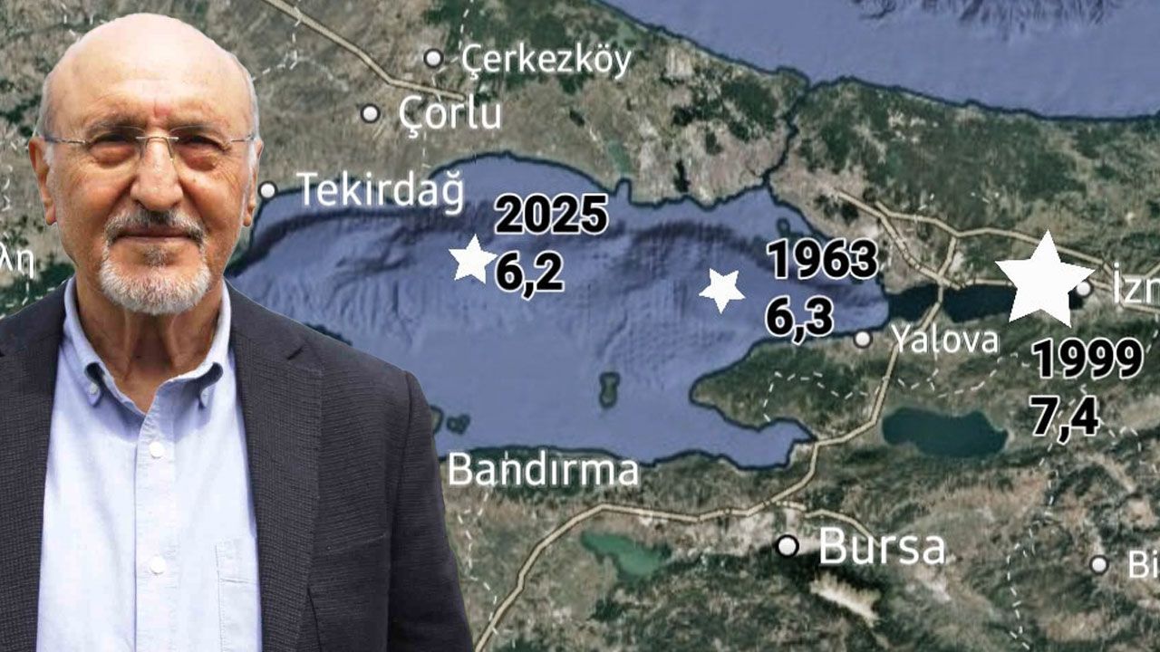 Marmara depremi için akıllara durgunluk veren teori! 7'den büyük depremler... Marmara depremi için akıllara durgunluk veren teori! 7'den büyük depremler...