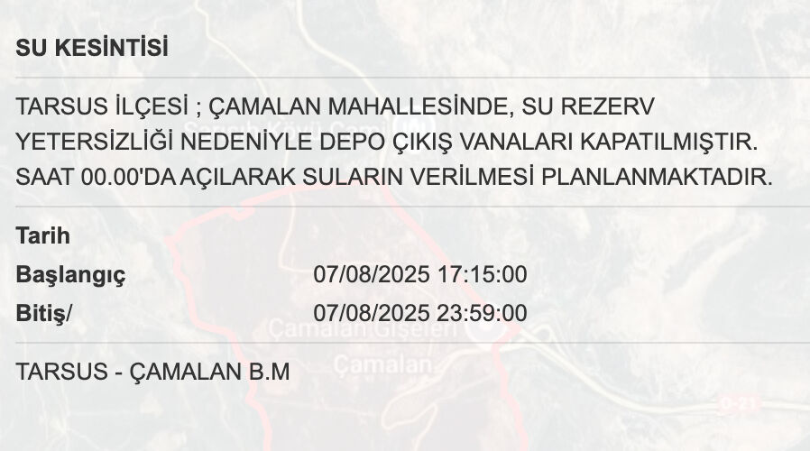 Mersin Yenişehir su kesintisi listesi paylaşıldı! MESKİ duyurdu, Mersin'de sular ne zaman gelecek? Mersin Yenişehir su kesintisi listesi paylaşıldı! MESKİ duyurdu, Mersin'de sular ne zaman gelecek? - 5. Resim