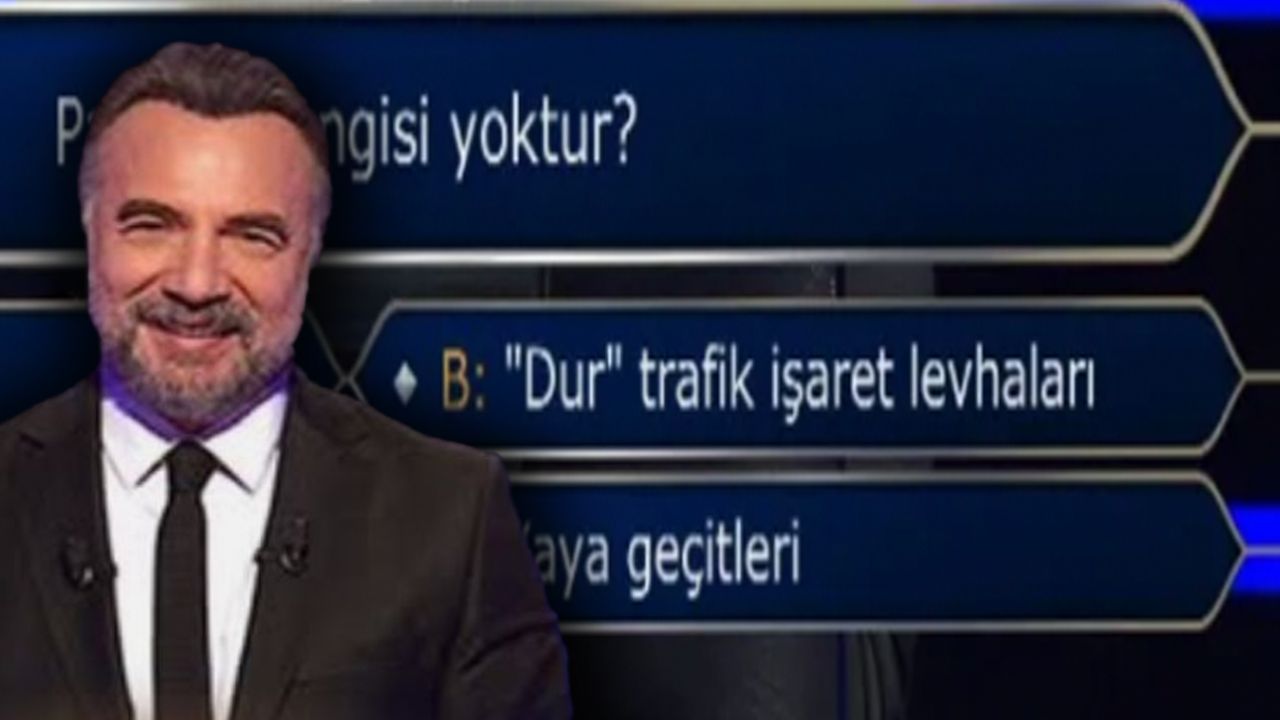 Pariste hangisi yoktur? Kim Milyoner Olmak İster&#039;de gündem oldu