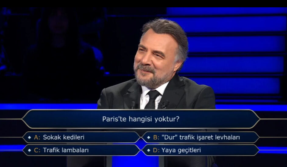 Pariste hangisi yoktur? Kim Milyoner Olmak İster'de gündem oldu - 1. Resim