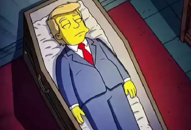 Simpsonlar, Trump'ın ölüm tarihini resmen açıkladı! Sayılı günler kaldı Simsponlar, Trump'ın ölüm tarihini resmen açıkladı! Sayılı günler kaldı - 1. Resim
