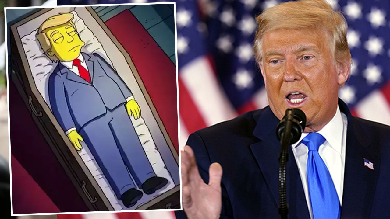 Simpsonlar, Trump'ın ölüm tarihini resmen açıkladı! Sayılı günler kaldı Simpsonlar, Trump'ın ölüm tarihini resmen açıkladı! Sayılı günler kaldı