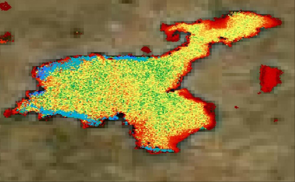 Van Gölü'ndeki tehlike uydu görüntülerinde! Bilim insanlarından korkutan uyarı: Böyle devam ederse gölde canlı yaşamı sona erecek - 1. Resim