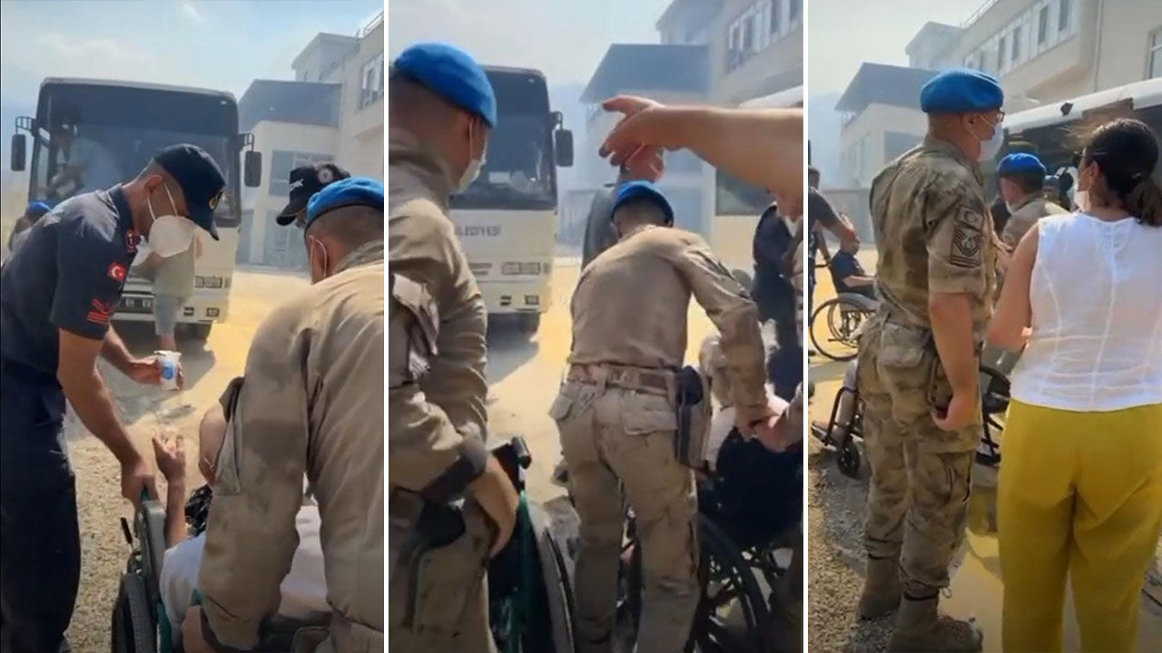 Çanakkale'de orman yangını! Alevler hastaneye yaklaştı, kampüs boşaltılıyor - 2. Resim