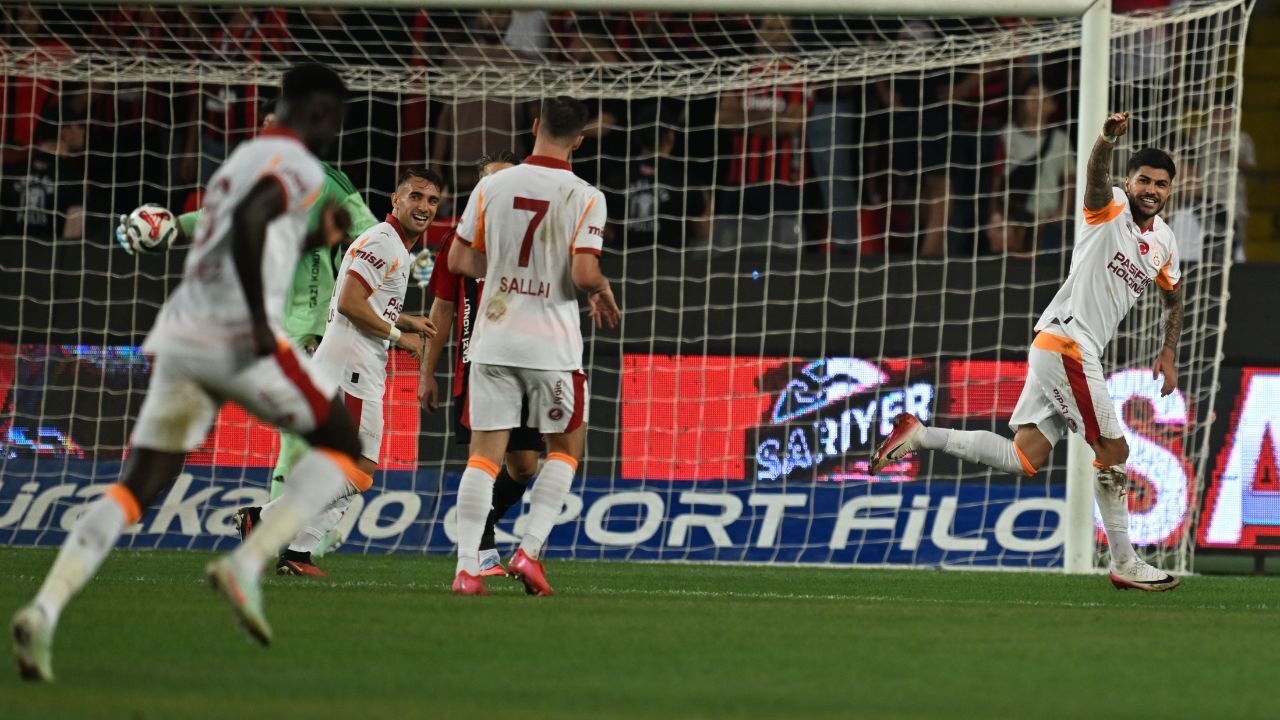 Son şampiyon galibiyetle başladı! Gaziantep FK 0 - 3 Galatasaray
