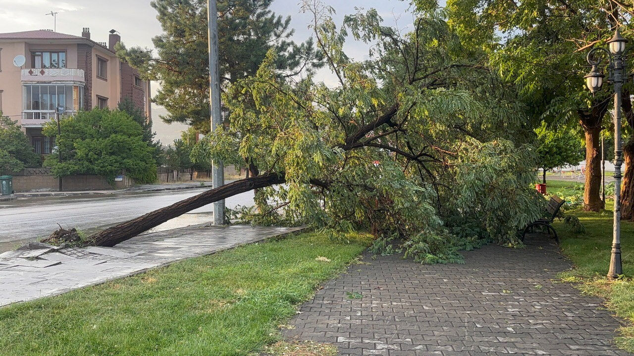 Erzincan'da hayat felç oldu! Çatılar uçtu, sokaklar göle döndü Erzincan'da hayat felç oldu! Çatılar uçtu, sokaklar göle döndü - 2. Resim