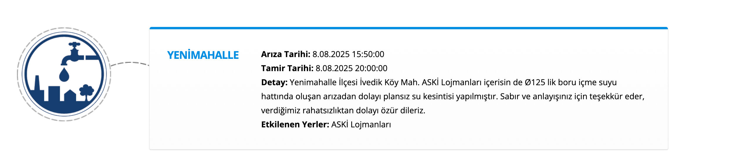 Etimesgut, Pursaklar, Polatlı, Beypazarı su kesintisi listesi: ASKİ duyurdu, Ankara'da sular ne zaman, saat kaçta gelecek? - 9. Resim