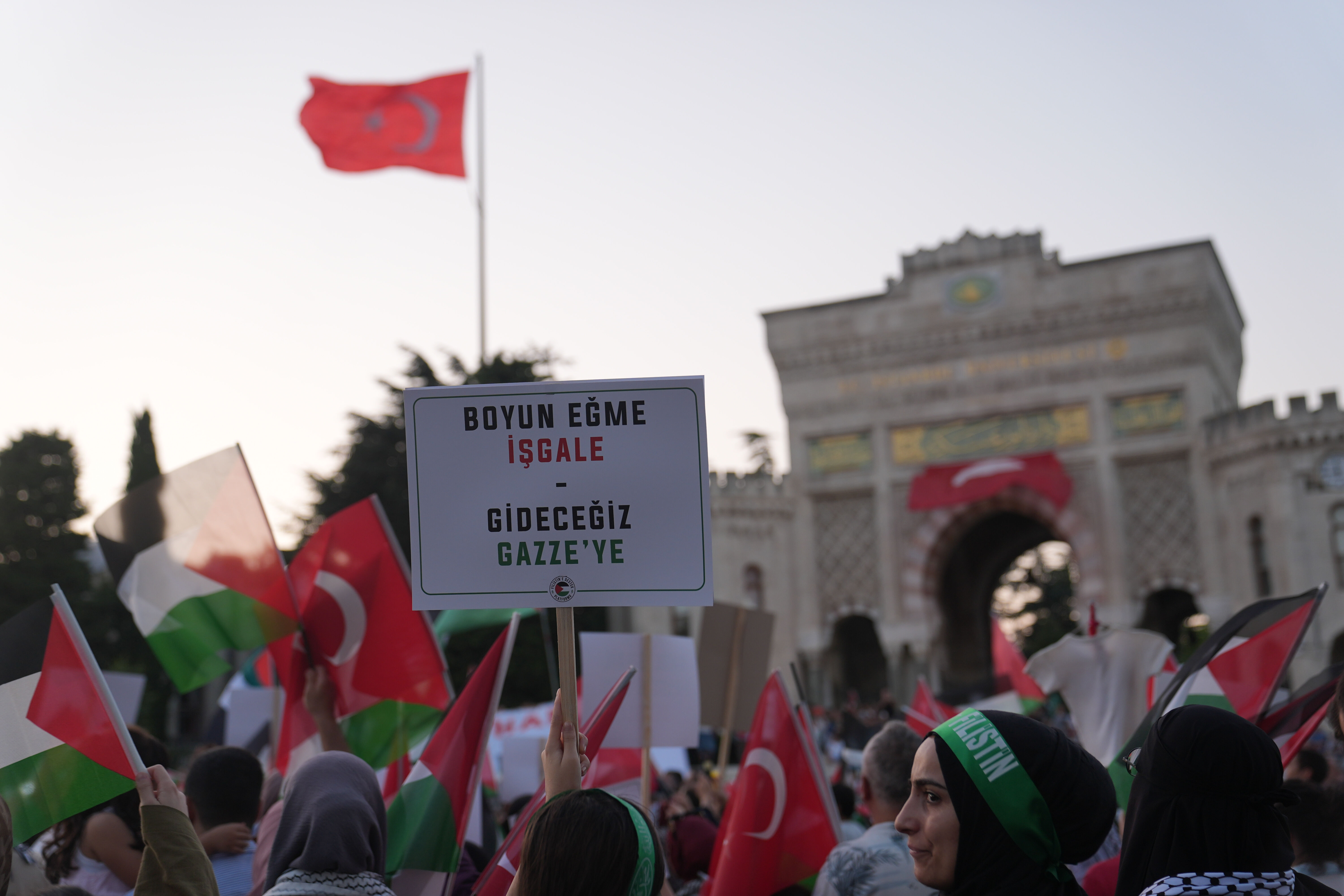 İstanbul Gazze için tek yürek! "Filistinli çocuklar bizi bekliyor" - 2. Resim