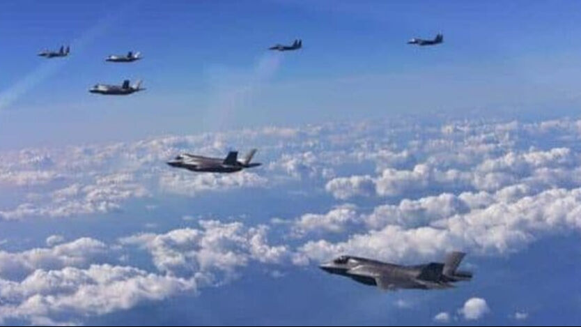 ABD tatbikatı yarıda kesti! Hayalet savaş uçağı Japonya’da acil indi - 1. Resim